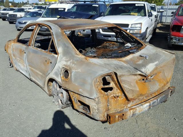 4T1BE30K55U508490 - 2005 TOYOTA CAMRY LE BURN photo 3