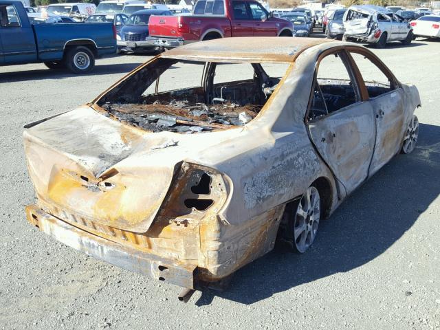 4T1BE30K55U508490 - 2005 TOYOTA CAMRY LE BURN photo 4