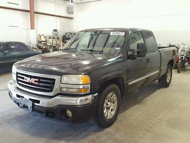 1GTEC19TX5Z223875 - 2005 GMC NEW SIERRA CHARCOAL photo 2