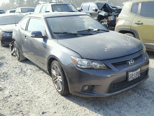 JTKJF5C73C3037693 - 2012 TOYOTA SCION TC GRAY photo 1