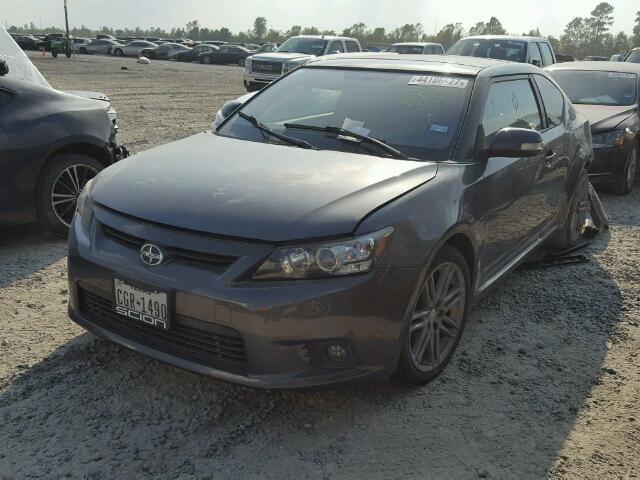 JTKJF5C73C3037693 - 2012 TOYOTA SCION TC GRAY photo 2