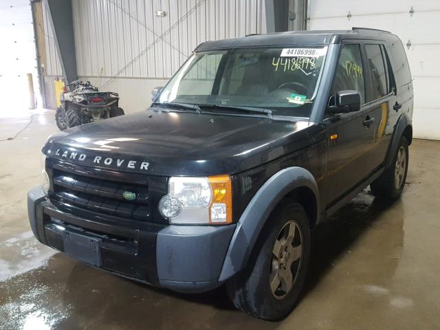 SALAD24416A399966 - 2006 LAND ROVER LR3 SE BLACK photo 2