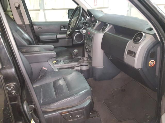 SALAD24416A399966 - 2006 LAND ROVER LR3 SE BLACK photo 5