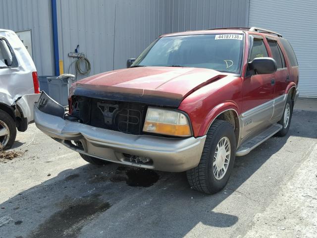 1GKDT13W8Y2304745 - 2000 GMC JIMMY / EN TWO TONE photo 2