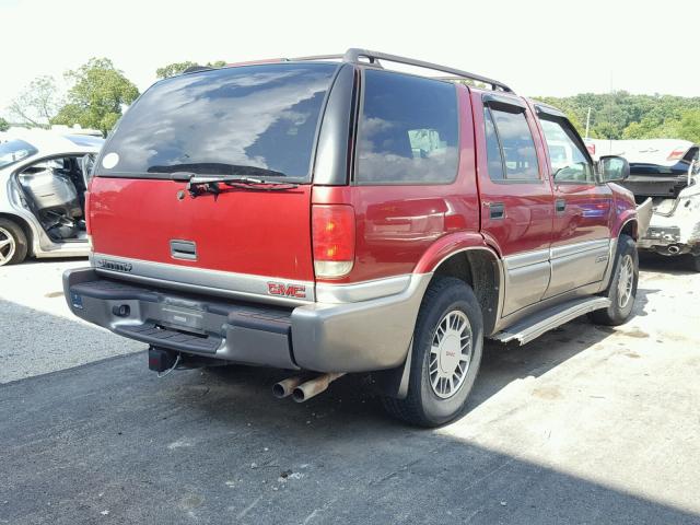 1GKDT13W8Y2304745 - 2000 GMC JIMMY / EN TWO TONE photo 4