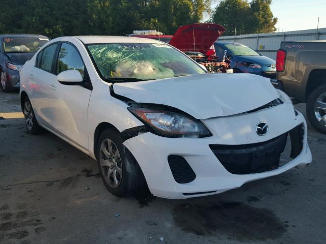 JM1BL1UG7C1518277 - 2012 MAZDA 3 I WHITE photo 1