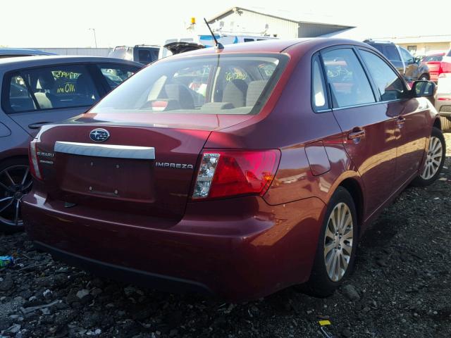 JF1GE6B66BH500629 - 2011 SUBARU IMPREZA 2. RED photo 4