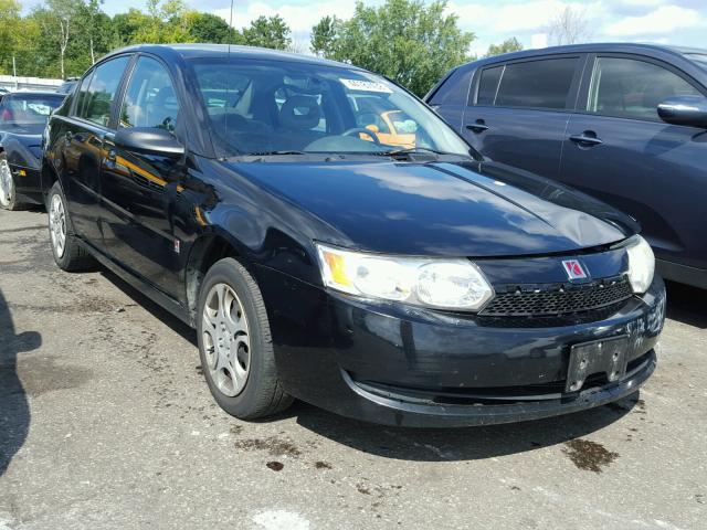 1G8AJ52F44Z206174 - 2004 SATURN ION LEVEL BLACK photo 1