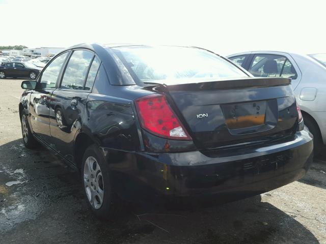 1G8AJ52F44Z206174 - 2004 SATURN ION LEVEL BLACK photo 3