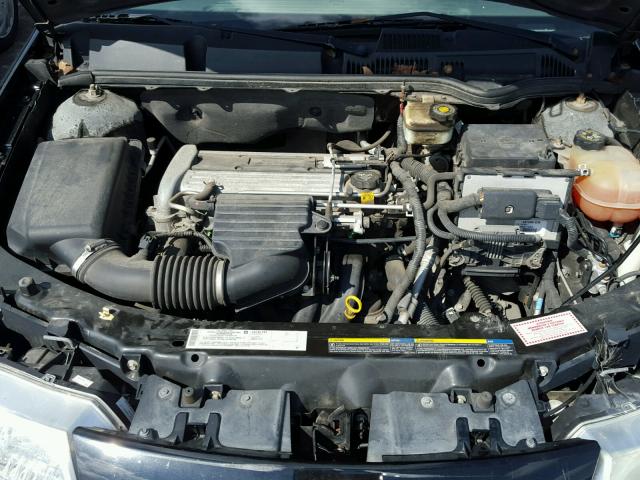 1G8AJ52F44Z206174 - 2004 SATURN ION LEVEL BLACK photo 7
