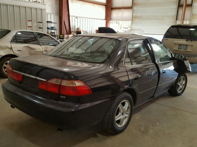 1HGCG1646XA030263 - 1999 HONDA ACCORD LX BLACK photo 4