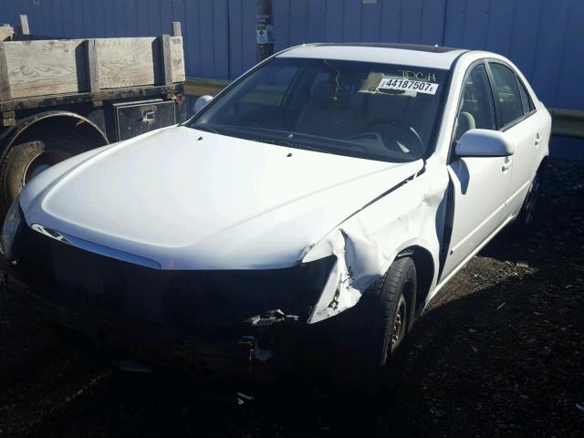 5NPET46C59H418916 - 2009 HYUNDAI SONATA GLS WHITE photo 2