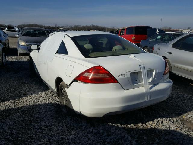 1HGCM72375A009198 - 2005 HONDA ACCORD WHITE photo 3