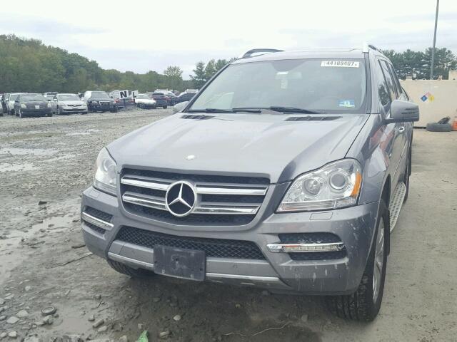 4JGBF2FE7CA775508 - 2012 MERCEDES-BENZ GL 350 BLU GRAY photo 9