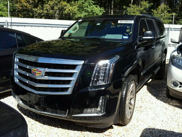 1GYS3JKJ4GR190543 - 2016 CADILLAC ESCALADE E BLACK photo 2