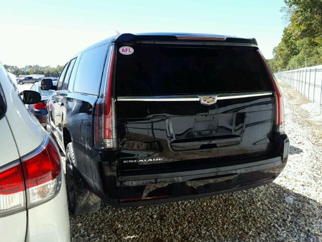 1GYS3JKJ4GR190543 - 2016 CADILLAC ESCALADE E BLACK photo 3