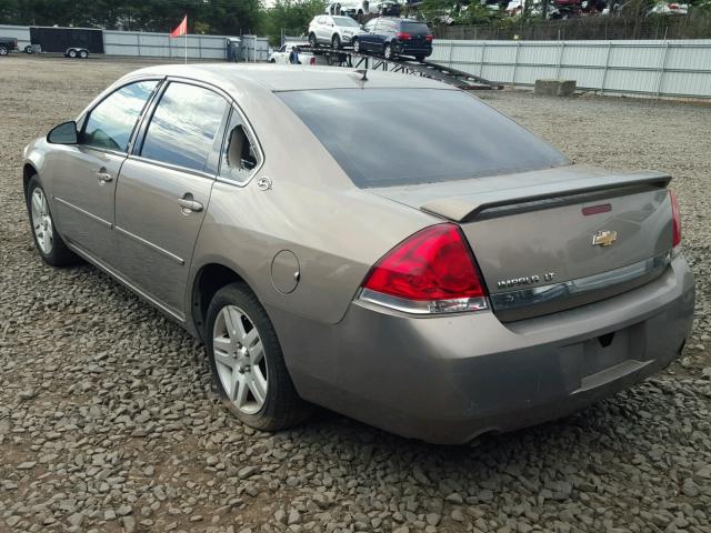 2G1WC581769231903 - 2006 CHEVROLET IMPALA LT TAN photo 3