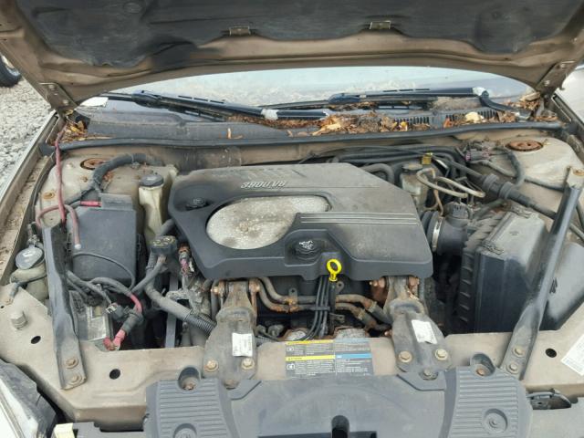 2G1WC581769231903 - 2006 CHEVROLET IMPALA LT TAN photo 7