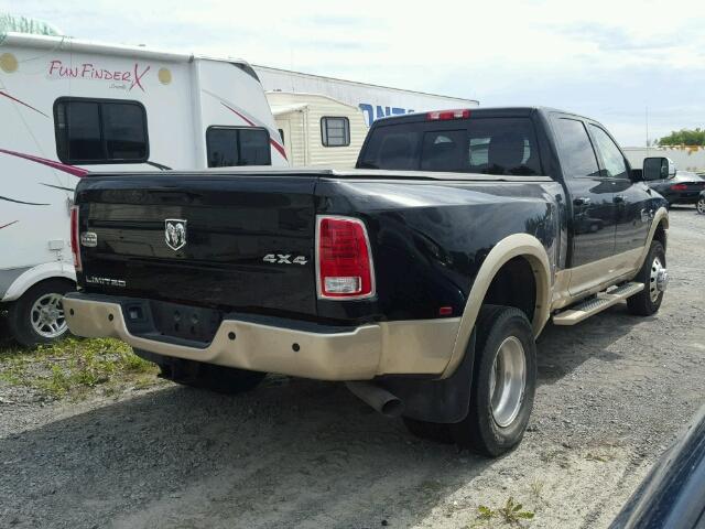 3C63RRKL9FG500636 - 2015 RAM 3500 LONGH BROWN photo 4