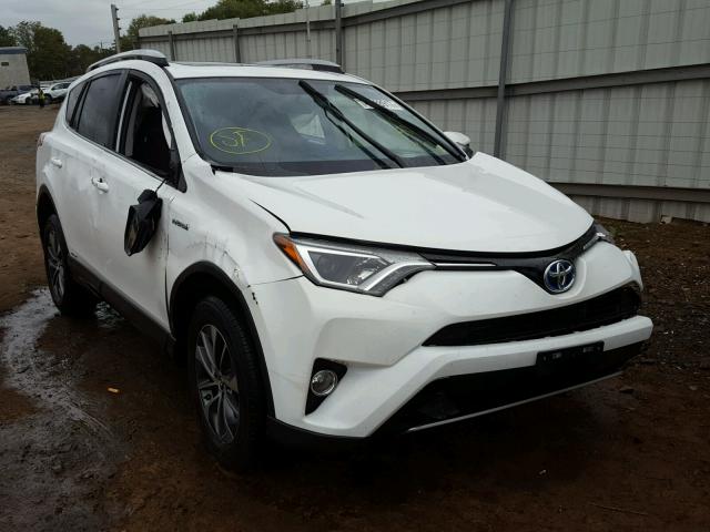 JTMRJREV3GD021120 - 2016 TOYOTA RAV4 HV WHITE photo 1