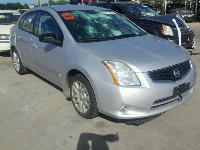 3N1AB6AP7CL765603 - 2012 NISSAN SENTRA 2.0 SILVER photo 1