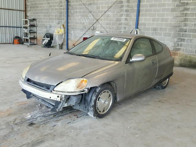 JHMZE14775S000061 - 2005 HONDA INSIGHT SILVER photo 2