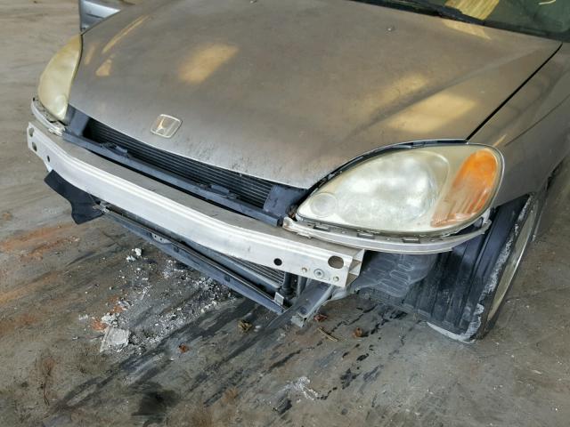 JHMZE14775S000061 - 2005 HONDA INSIGHT SILVER photo 9