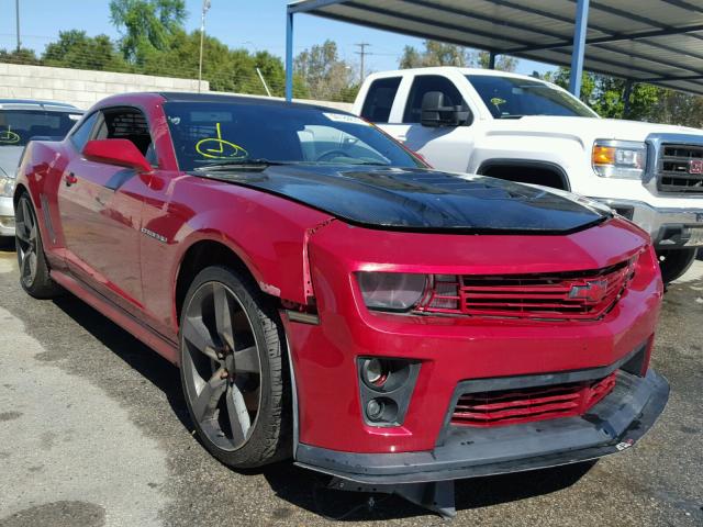 2G1FL1EP2D9802051 - 2013 CHEVROLET CAMARO ZL1 红色 照片 1