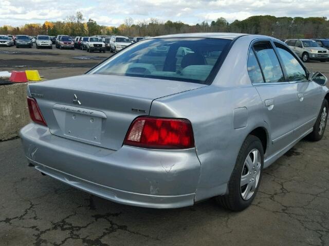 4A3AA46G72E156732 - 2002 MITSUBISHI GALANT ES GRAY photo 4