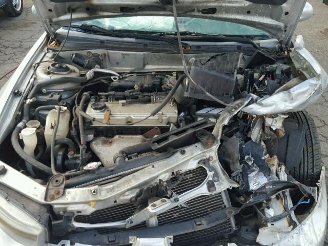 4A3AA46G72E156732 - 2002 MITSUBISHI GALANT ES GRAY photo 7