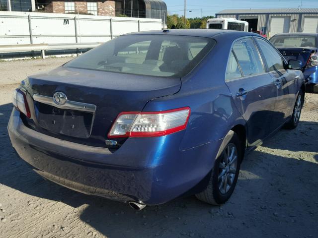 4T1BB3EK4BU136203 - 2011 TOYOTA CAMRY BLUE photo 4