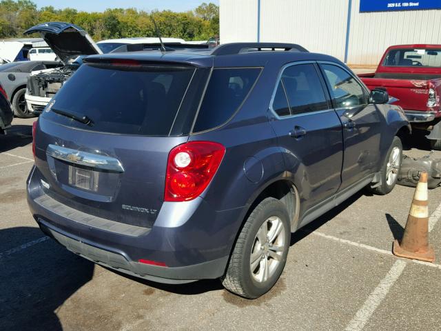 2GNALBEK3E6126893 - 2014 CHEVROLET EQUINOX LT BLUE photo 4