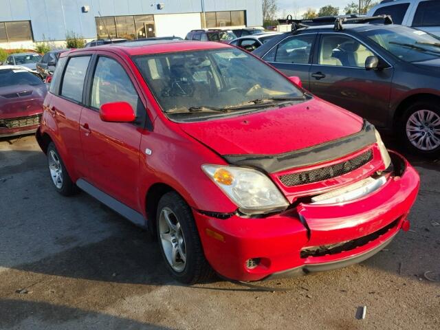 JTKKT624150096255 - 2005 TOYOTA SCION XA RED photo 1