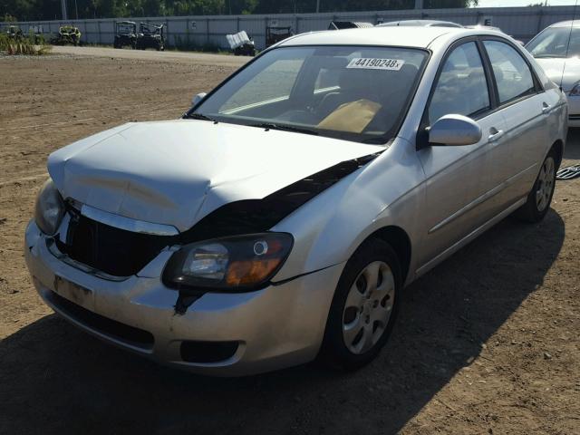 KNAFE222495665230 - 2009 KIA SPECTRA EX SILVER photo 2