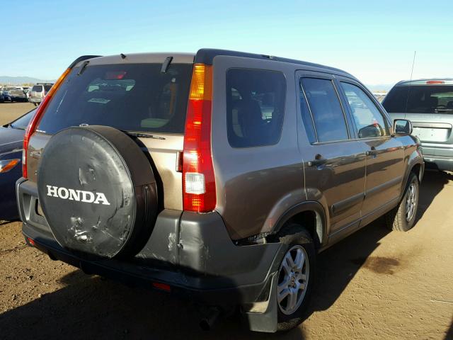 JHLRD78892C051547 - 2002 HONDA CR-V GOLD photo 4