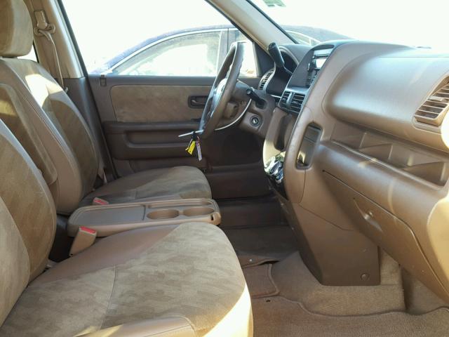 JHLRD78892C051547 - 2002 HONDA CR-V GOLD photo 5