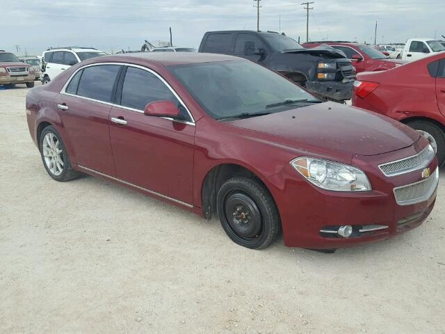 1G1ZK57769F101709 - 2009 CHEVROLET MALIBU LTZ MAROON photo 1