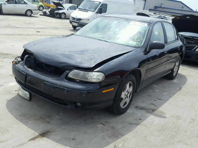 1G1NE52J13M626480 - 2003 CHEVROLET MALIBU LS BLACK photo 2