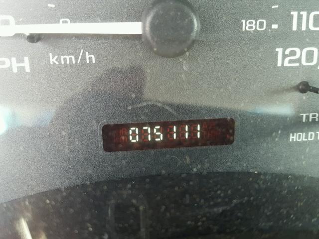 1G1NE52J13M626480 - 2003 CHEVROLET MALIBU LS BLACK photo 8