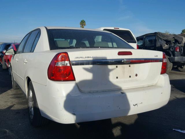 1G1ZS58F47F235122 - 2007 CHEVROLET MALIBU LS WHITE photo 3