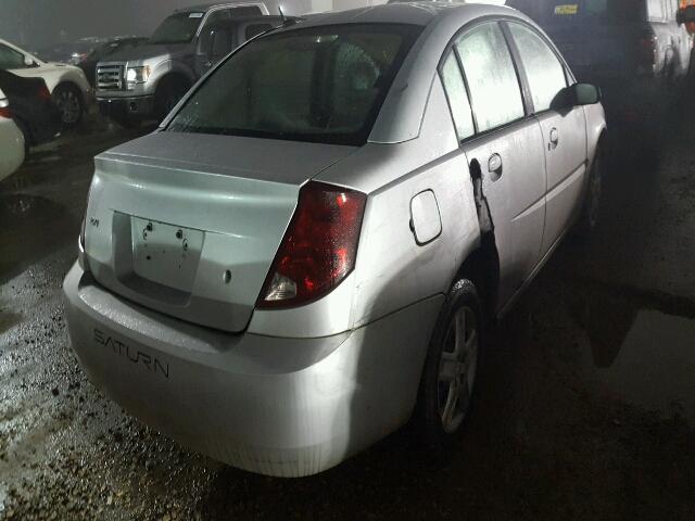 1G8AJ55F27Z118675 - 2007 SATURN ION LEVEL SILVER photo 4