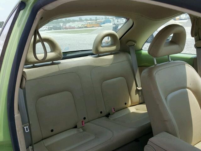 3VWCB21C22M406404 - 2002 VOLKSWAGEN NEW BEETLE 绿色 照片 6