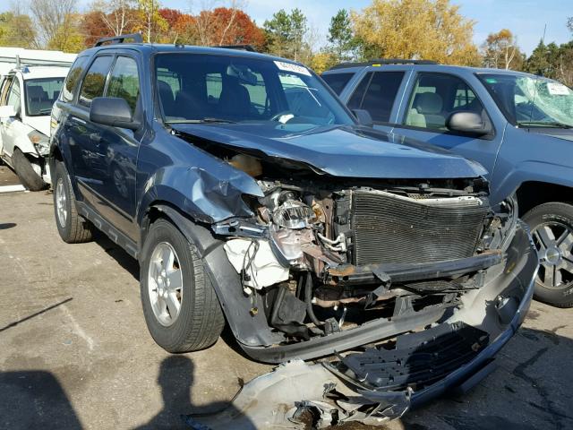 1FMCU0DG5AKD46099 - 2010 FORD ESCAPE BLUE photo 1