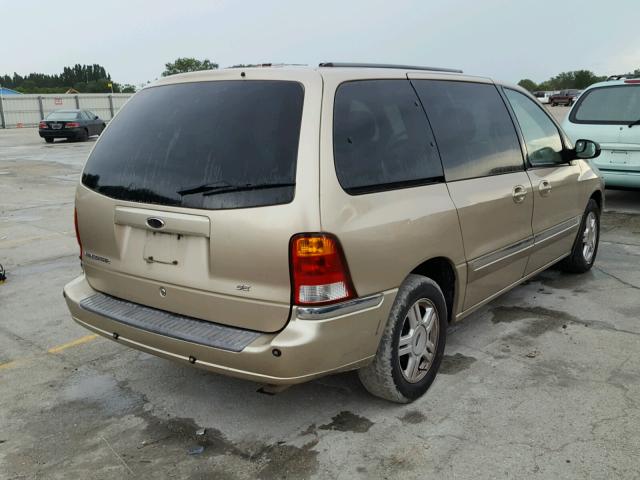 2FMDA52471BB16383 - 2001 FORD WINDSTAR S BROWN photo 4