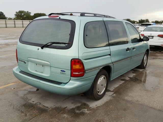 2FMDA5140TBB07707 - 1996 FORD WINDSTAR W GREEN photo 4