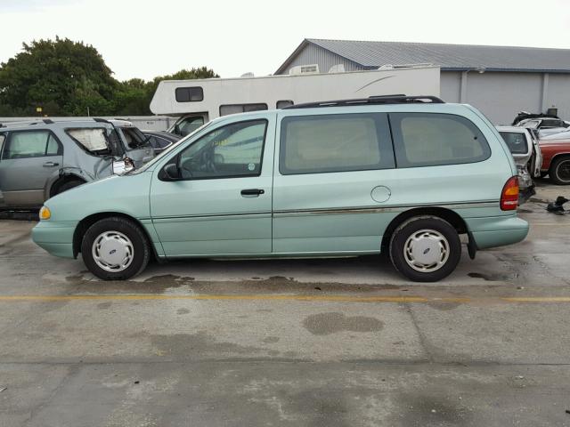 2FMDA5140TBB07707 - 1996 FORD WINDSTAR W GREEN photo 9