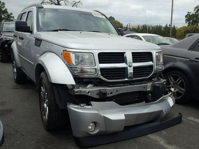 1D4PU2GKXAW146316 - 2010 DODGE NITRO SE SILVER photo 1