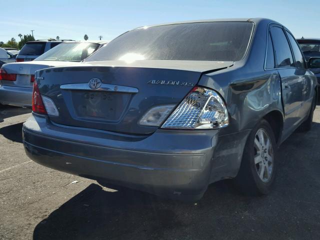 4T1BF28B71U163064 - 2001 TOYOTA AVALON XL GRAY photo 4