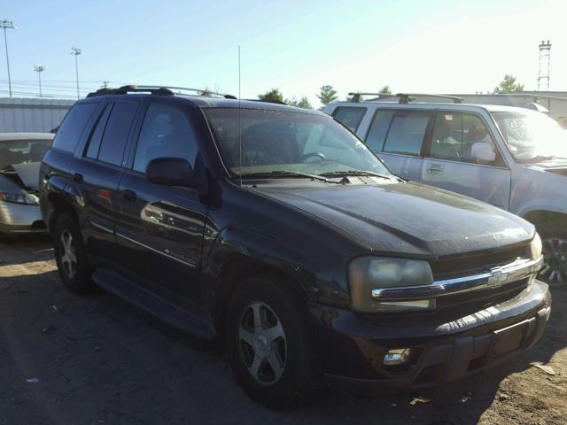 1GNDT13S522269721 - 2002 CHEVROLET TRAILBLAZE BLACK photo 1