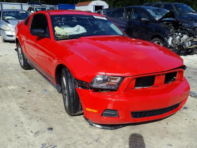 1ZVBP8AN1A5138452 - 2010 FORD MUSTANG RED photo 1